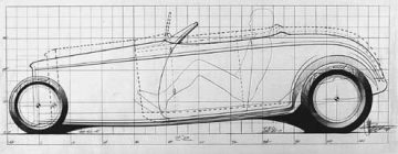 1932 Ford Boydster blueprint