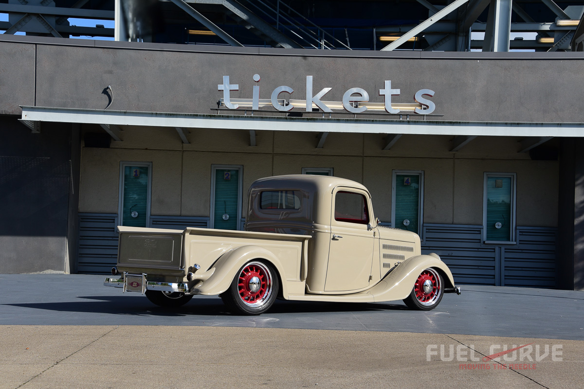 1936 Ford pickup owned by Fred Struckman from Fulton, AZ