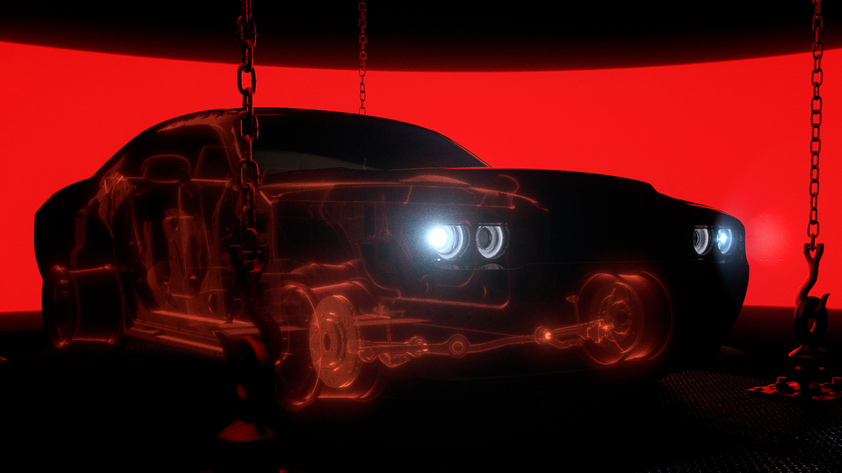 pre-debut video teaser of the new 2018 Dodge Challenger SRT Demo
