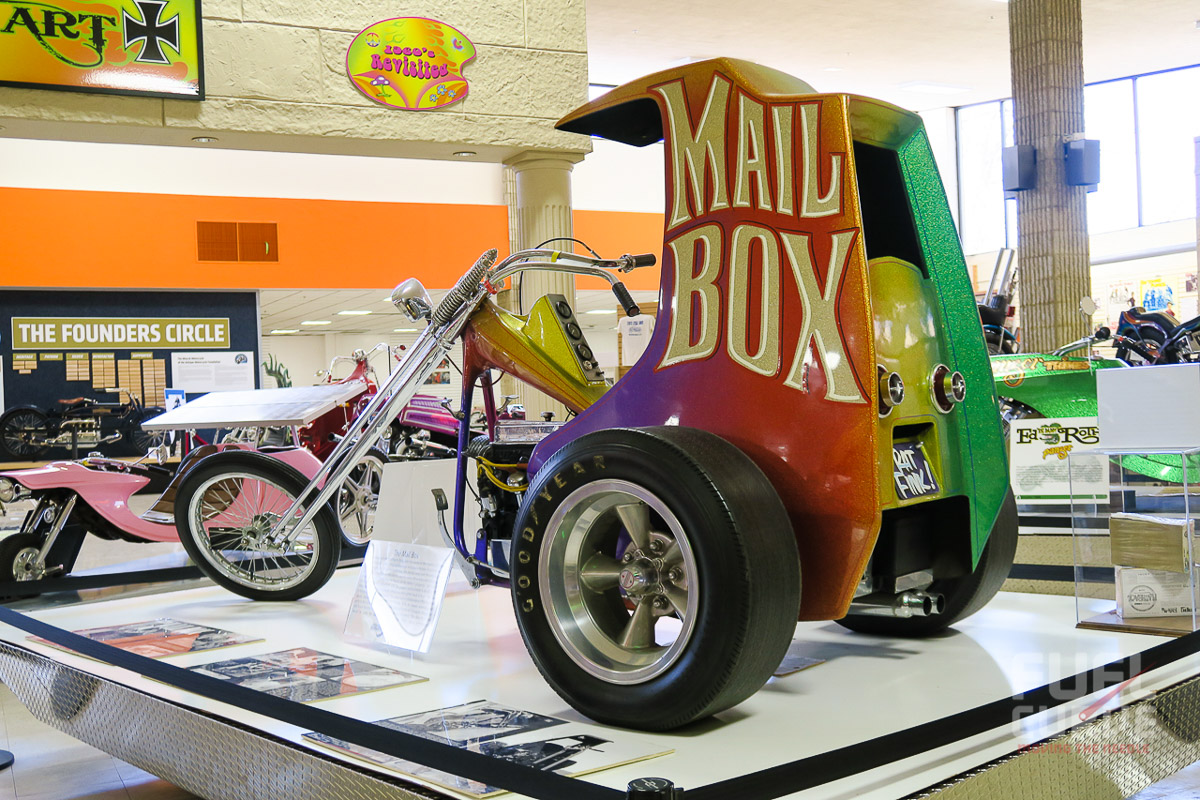 Ed Roth Mail Box | Motorcyclepedia Museum