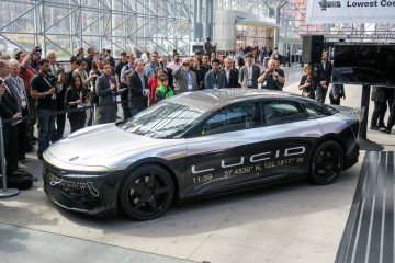 Lucid Air Alpha Speed Test Car | 2017 NYIAS