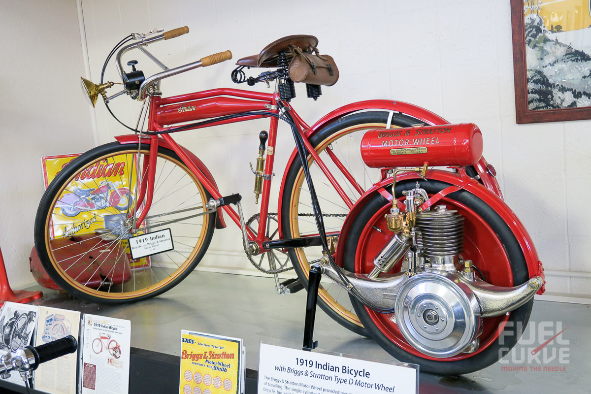 briggs & stratton motor wheel | Motorcyclepedia Museum