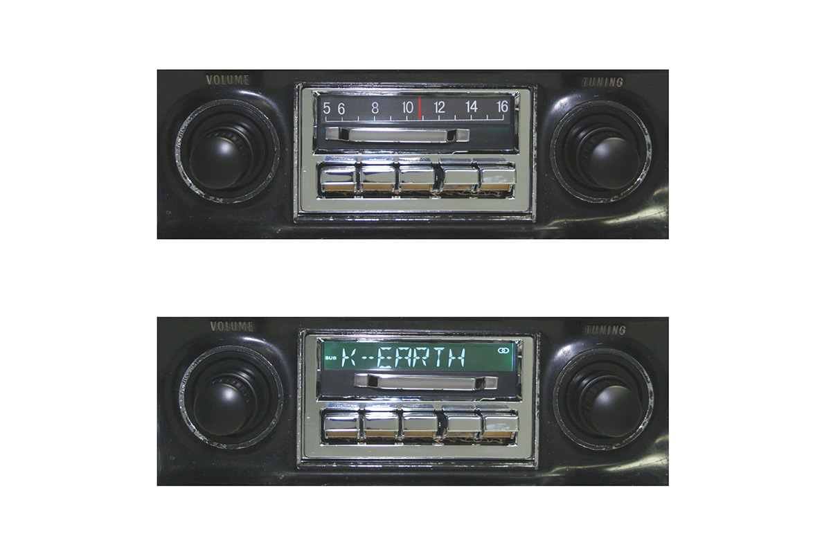 custom autosound slidebar radio
