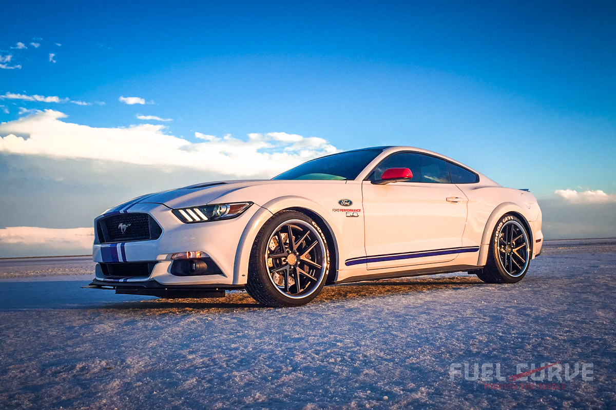 Ford Performance Mustang salt flats