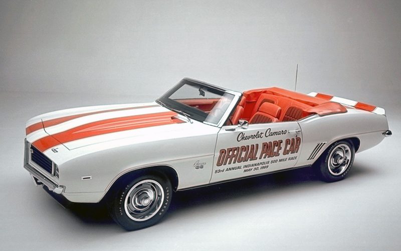 best of the indy 500 pace cars, 1969 Chevy Camaro