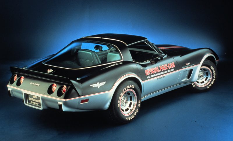 best of the indy 500 pace cars, 1978 Chevrolet Corvette C3