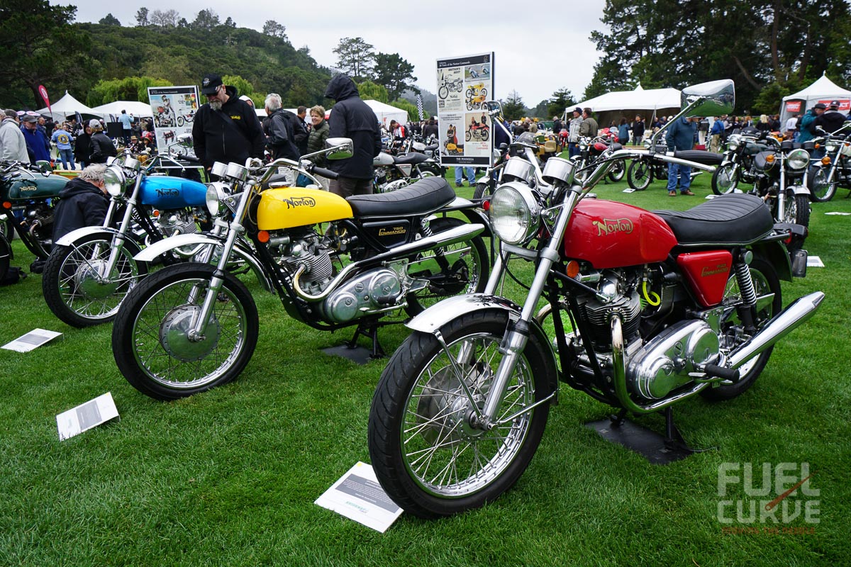 quail motorcycle gathering, fuel curve