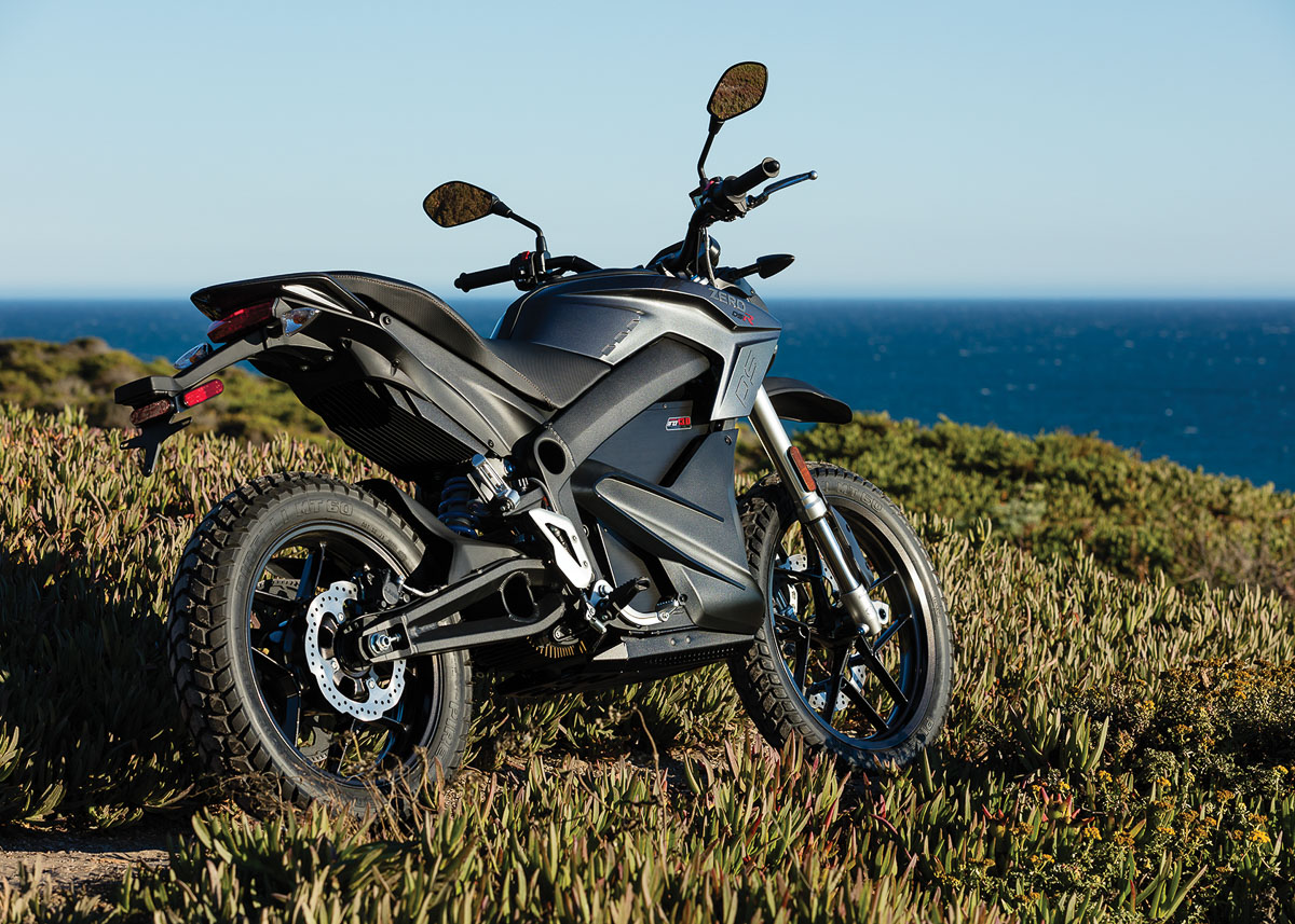 2017 Zero DSR electric motorcycle