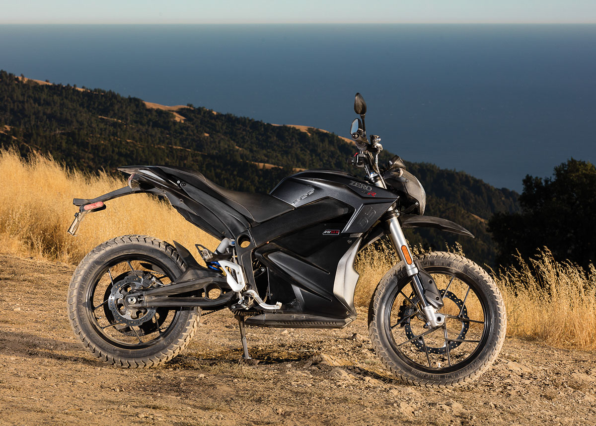 2017 Zero DSR electric motorcycle