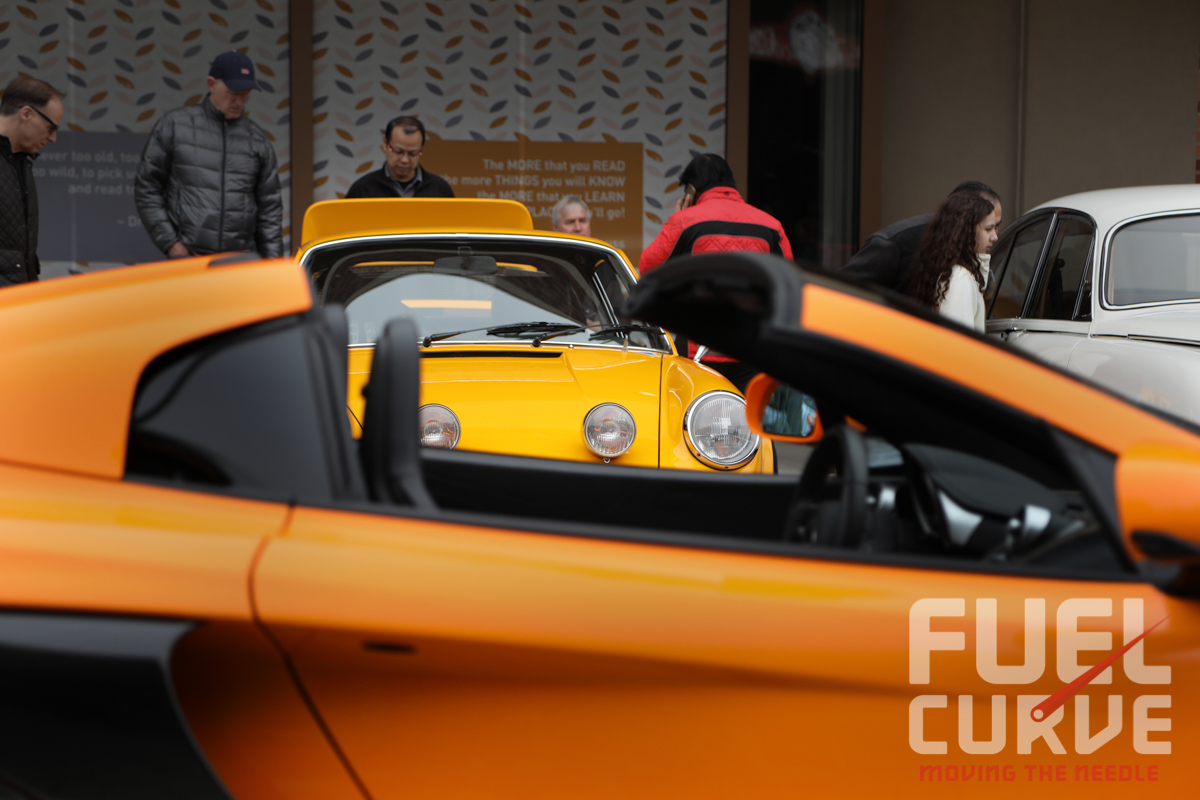 elite exotics, exotic cars at Redmond town center, fuel curve