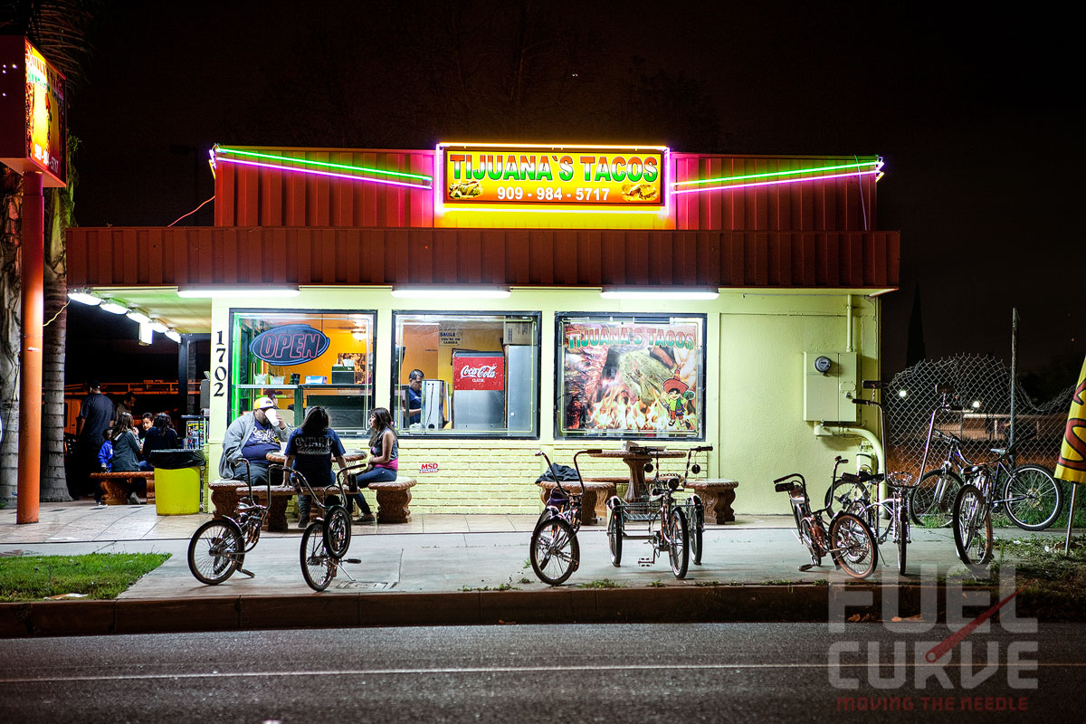 tijuana's tacos | Lowrider Lifestyle - Bicycles and Attention to Detail
