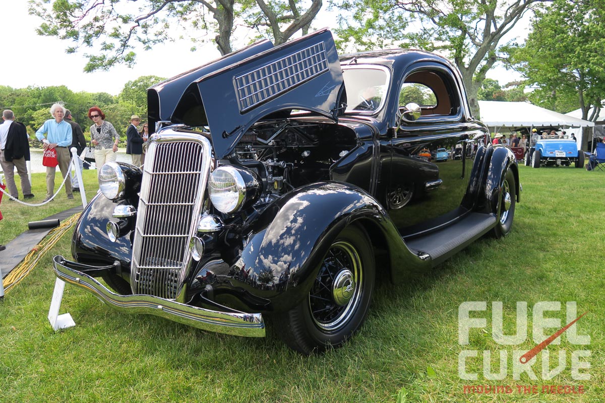 Greenwich Concours d’Elegance - Hot Rods, Bugattis and Captain Chaos, fuel curve 
