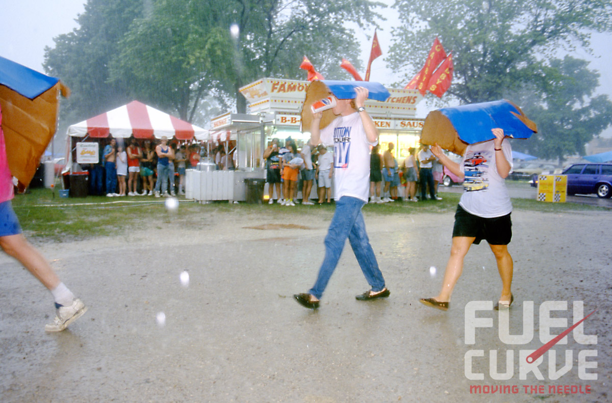 street machine nationals 1991 time capsule; a deluge in duQuoin , fuel curve