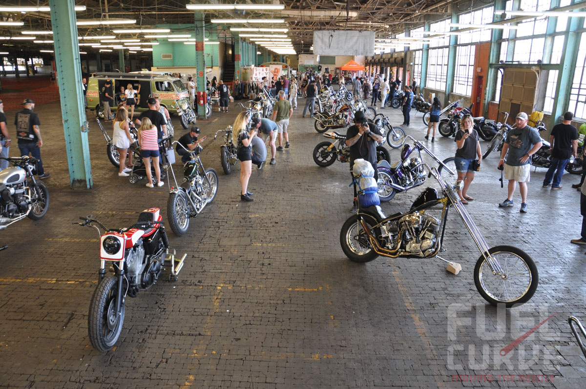 The Congregation Vintage Motorcycle Show, fuel curve