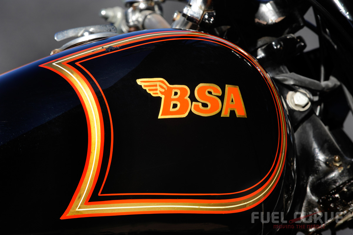 1949 bsa motorcycle – the von dutch touch