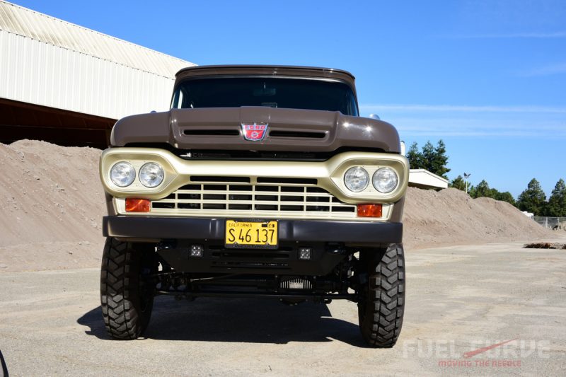 farm strong - robert gallery’s '60 Ford f-250 crew cab, fuel curve