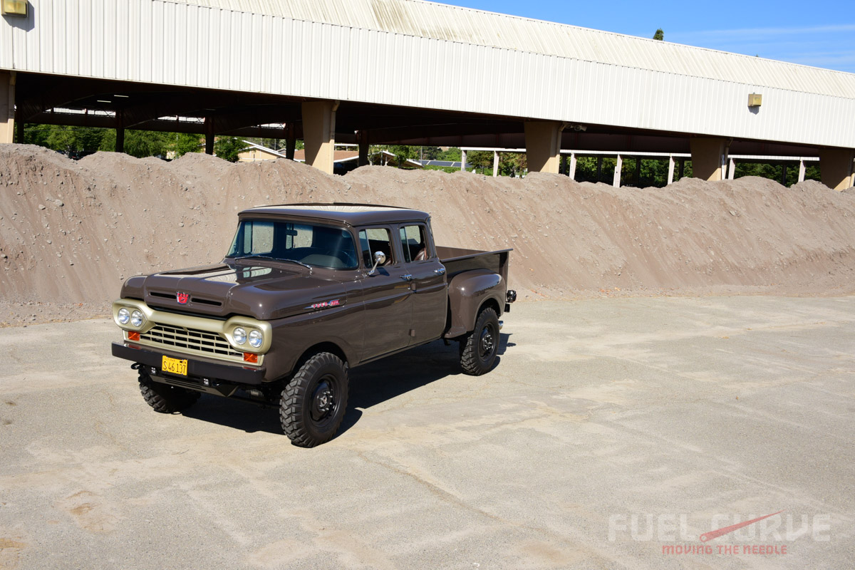 robert gallery and his 1960 ford f250 crew cab, fuel curve