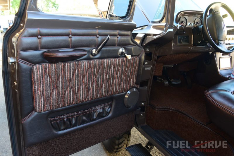 farm strong - robert gallery’s '60 Ford f-250 crew cab, fuel curve