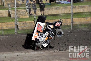 sprint car crash compilation – high flying hammer down action!, fuel curve