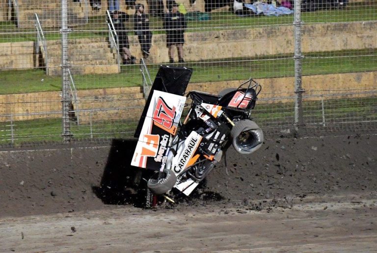 Sprint Car Crashes Fuel Curve