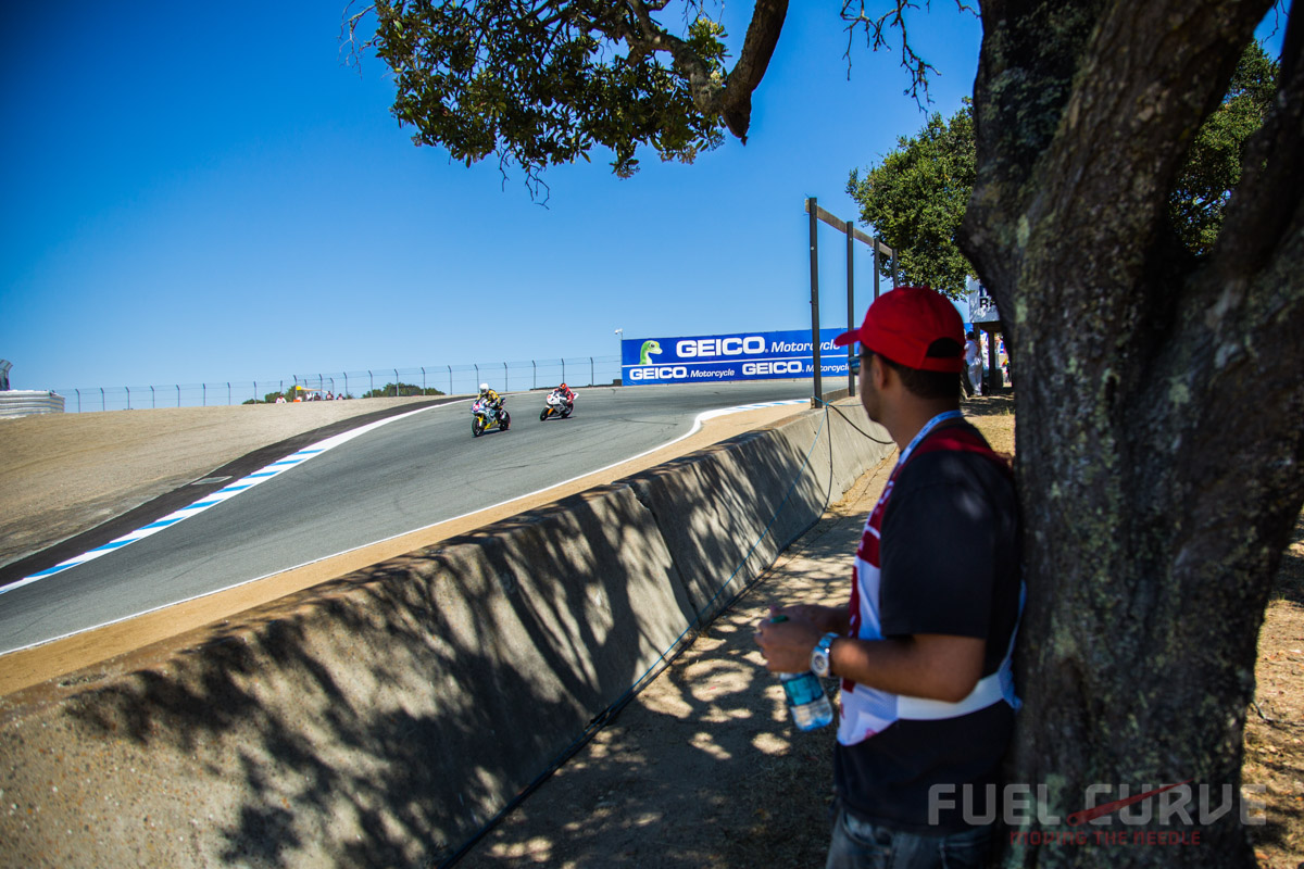 world superbike championship – laying it down at laguna, fuel curve
