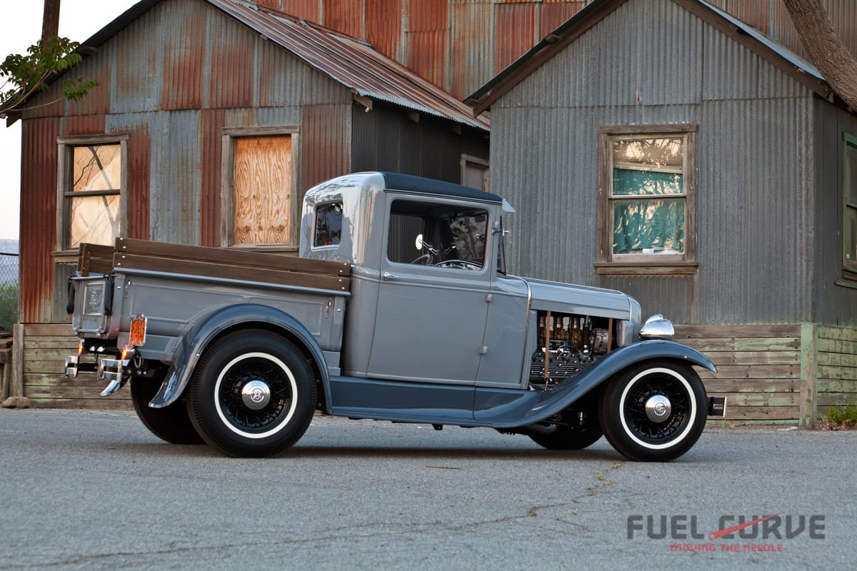 1930 ford model a pickup, fuel curve