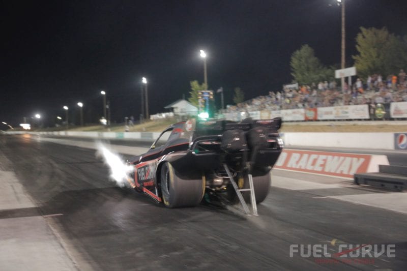 funny car headed to 31st west coast nationals, fuel curve