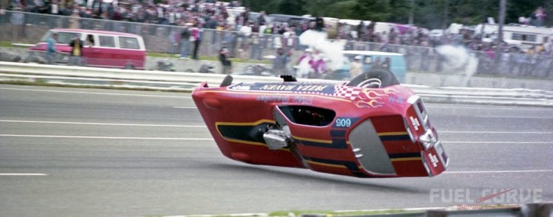 seattle international raceway in the 70s, fuel curve