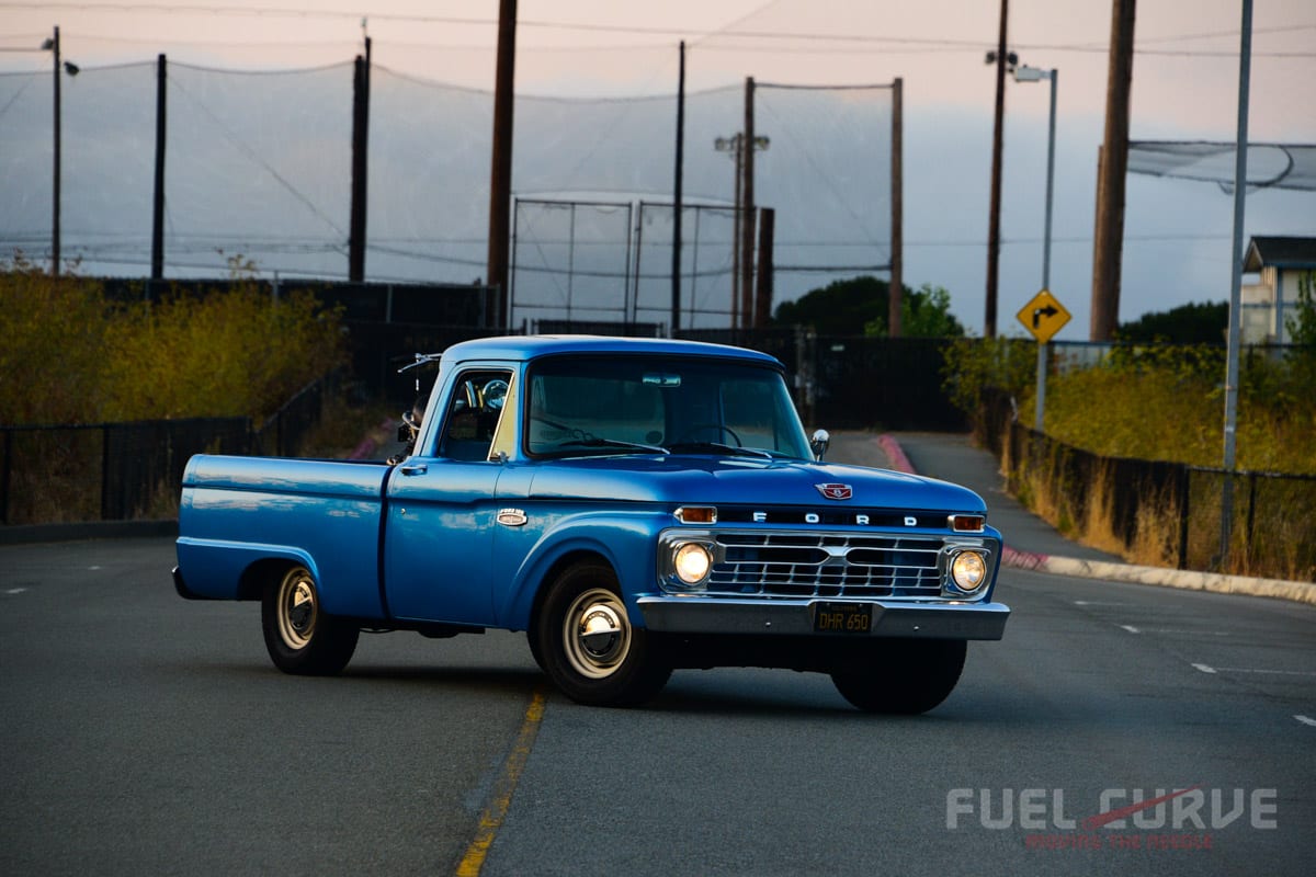 1965 ford f100, fuel curve