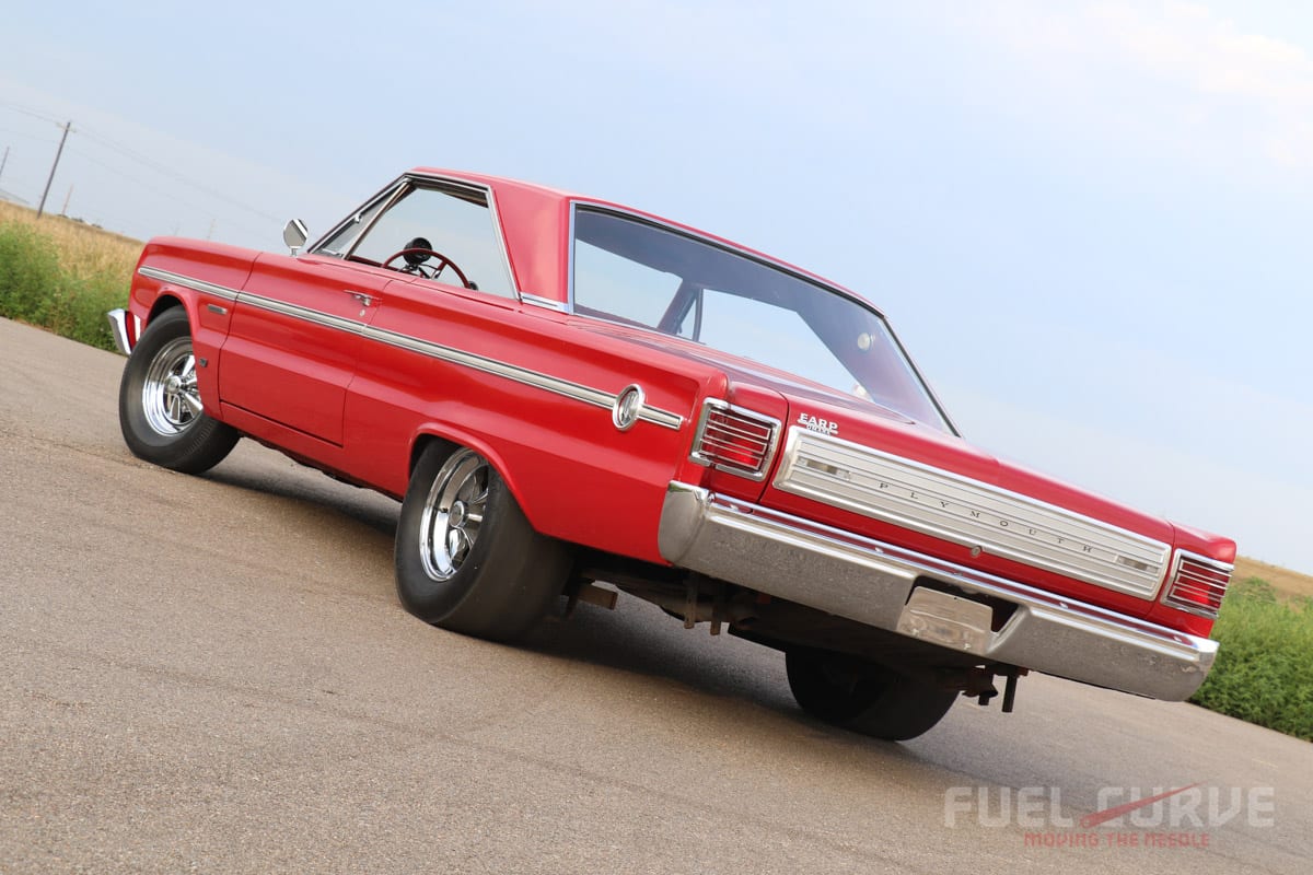1966 Hemi Plymouth Belvedere, Fuel Curve