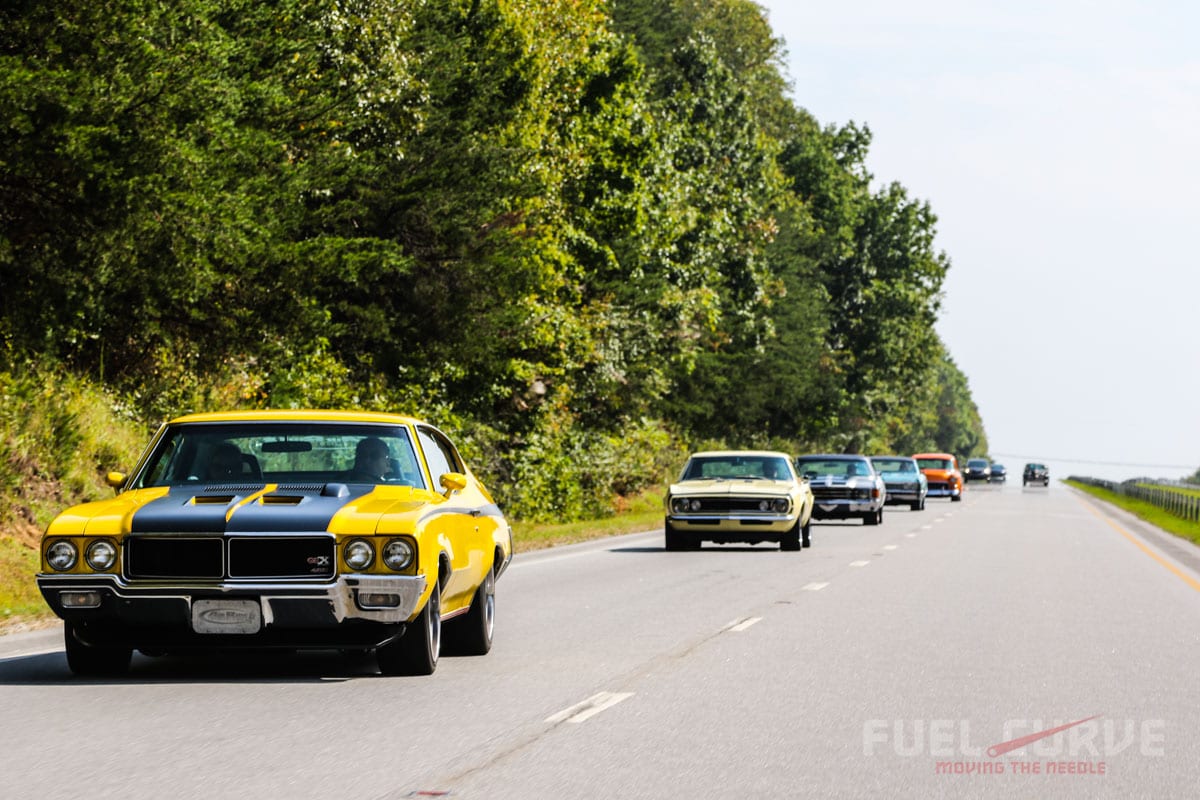 Goodguys Road Tour, Fuel Curve