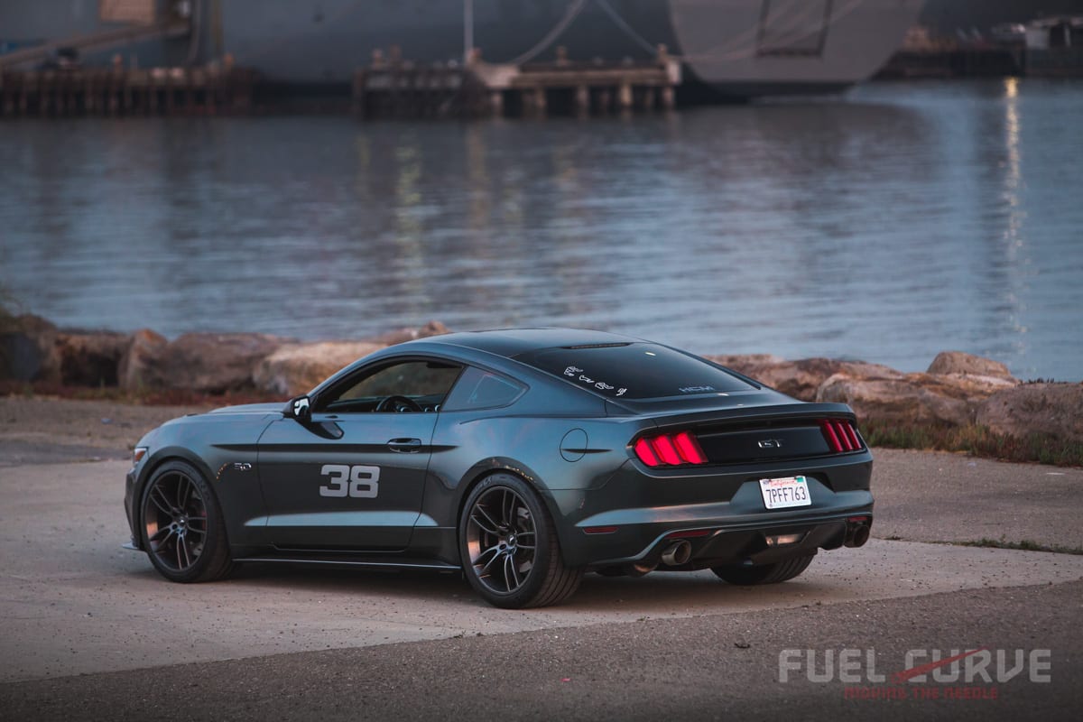 s550 mustang, Fuel Curve