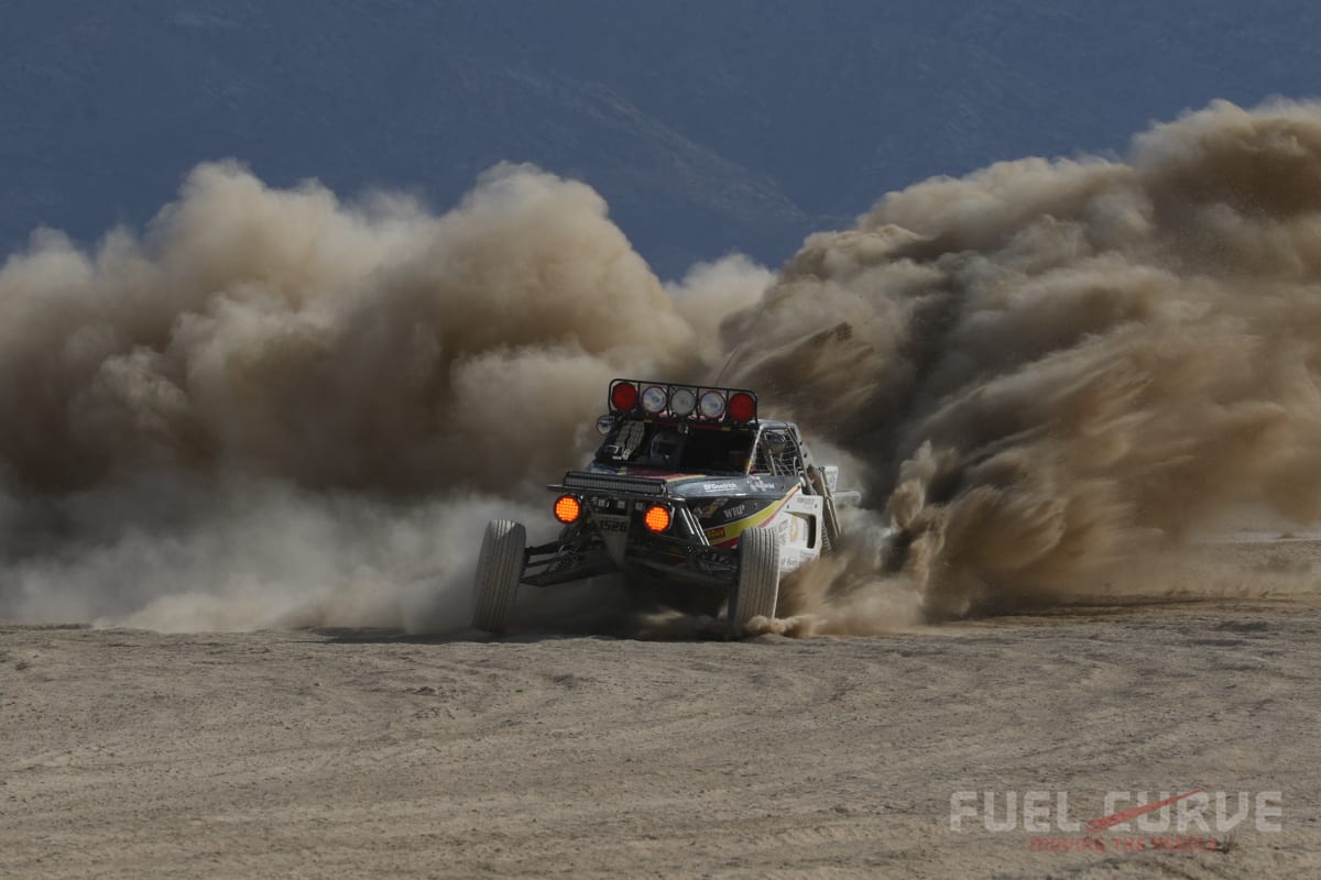 Vegas to Reno Offroad Race, Fuel Curve