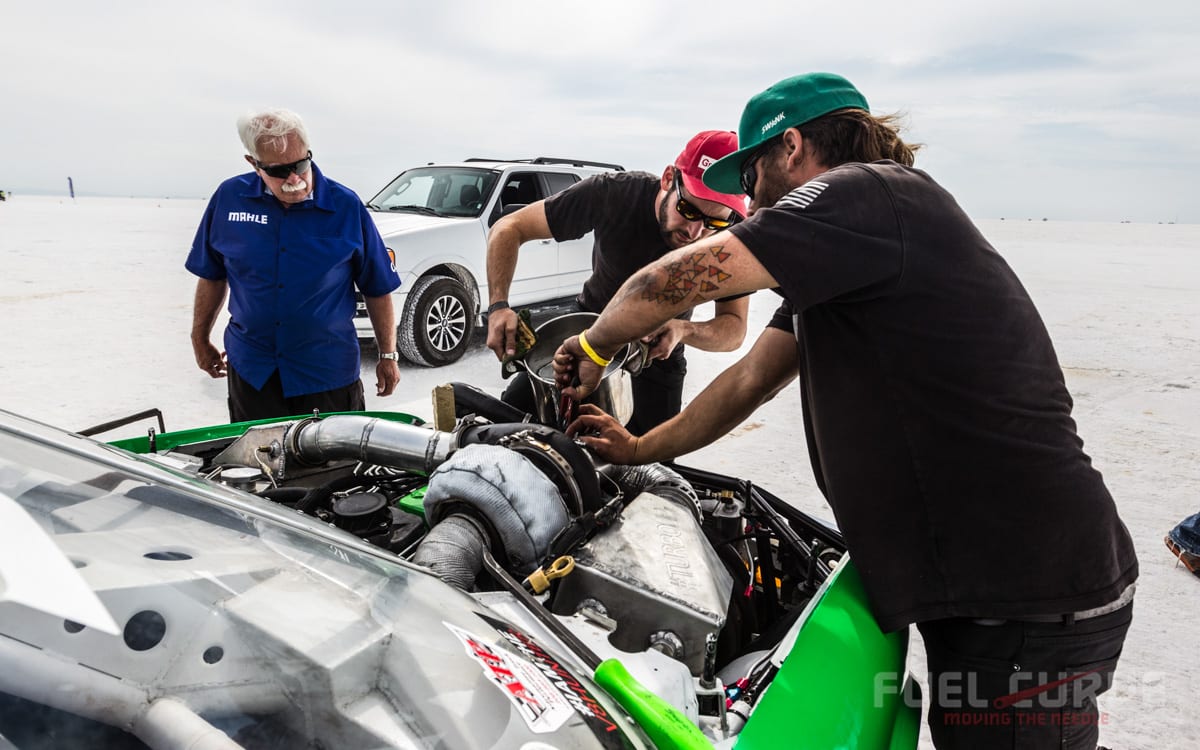 Greenspeed Research, Bonneville, Diesel Record, Fuel Curve