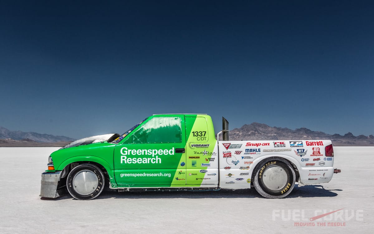 greenspeed s-10, Fuel Curve
