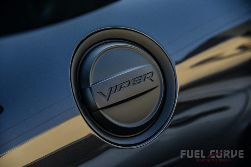 2017 Dodge Viper ACR, Fuel Curve