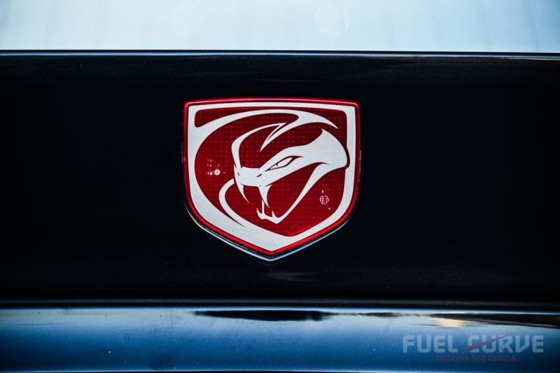 2017 Dodge Viper ACR, Fuel Curve