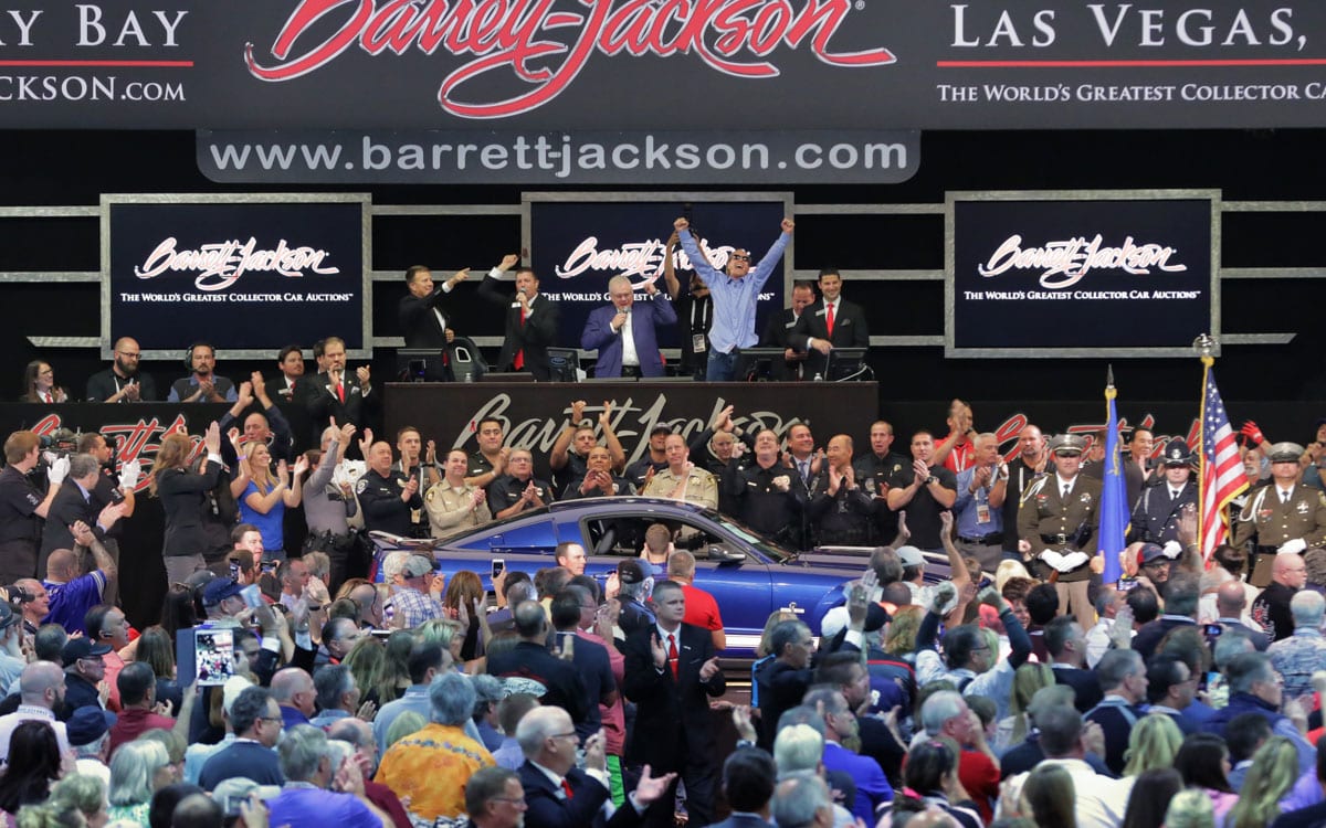 Barrett Jackson Las Vegas Recap Rallies Collector Market Fuel Curve