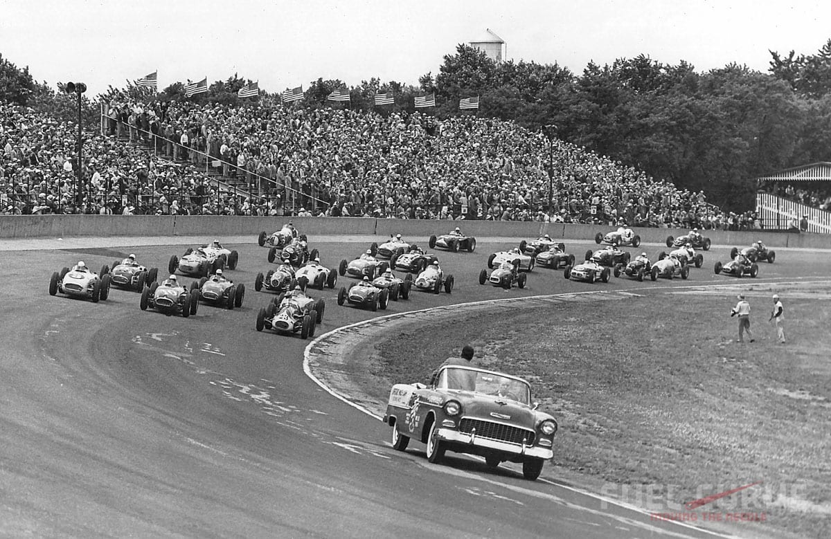 1955 Indy 500, Fuel Curve