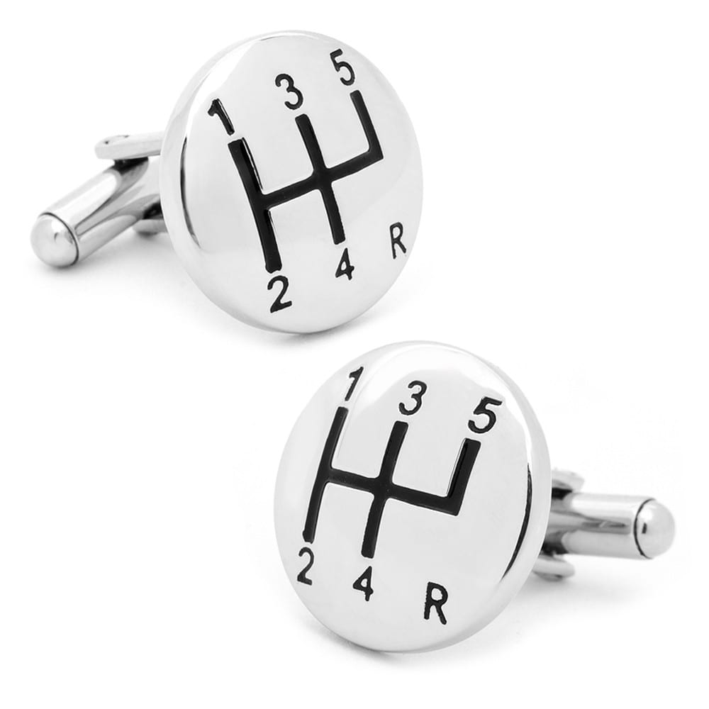 Holiday Gift Guide, Gear Shift Cufflinks, Fuel Curve