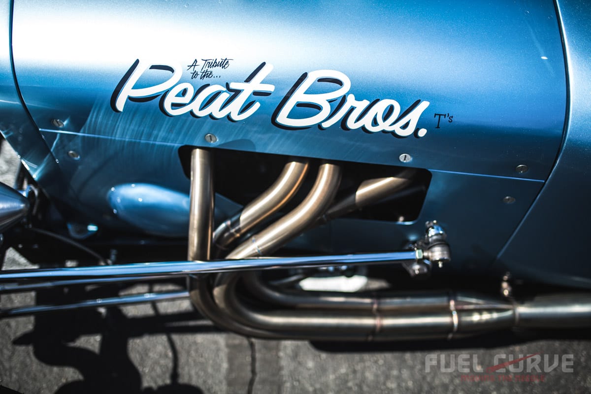 Peat Bros 1926 Ford Modified, Fuel Curve