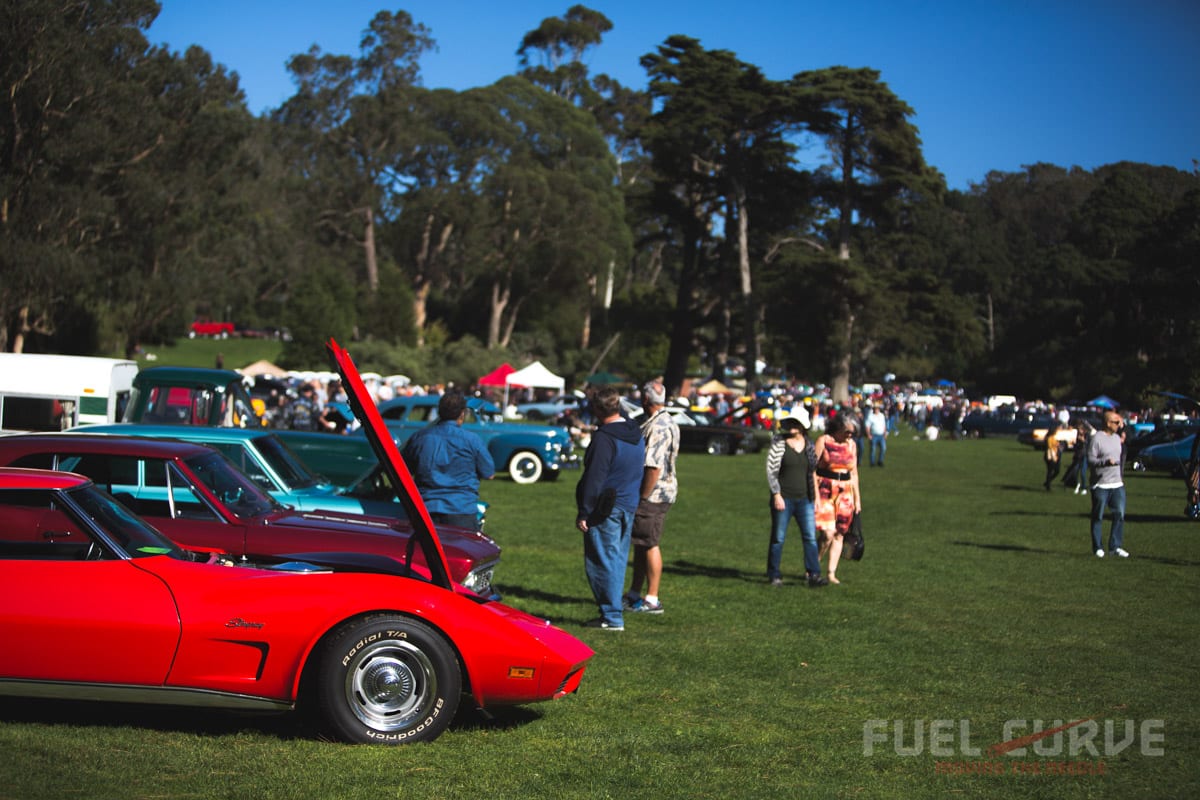 SF Old Car Picnic, Golden Gate Park, Fuel Curve