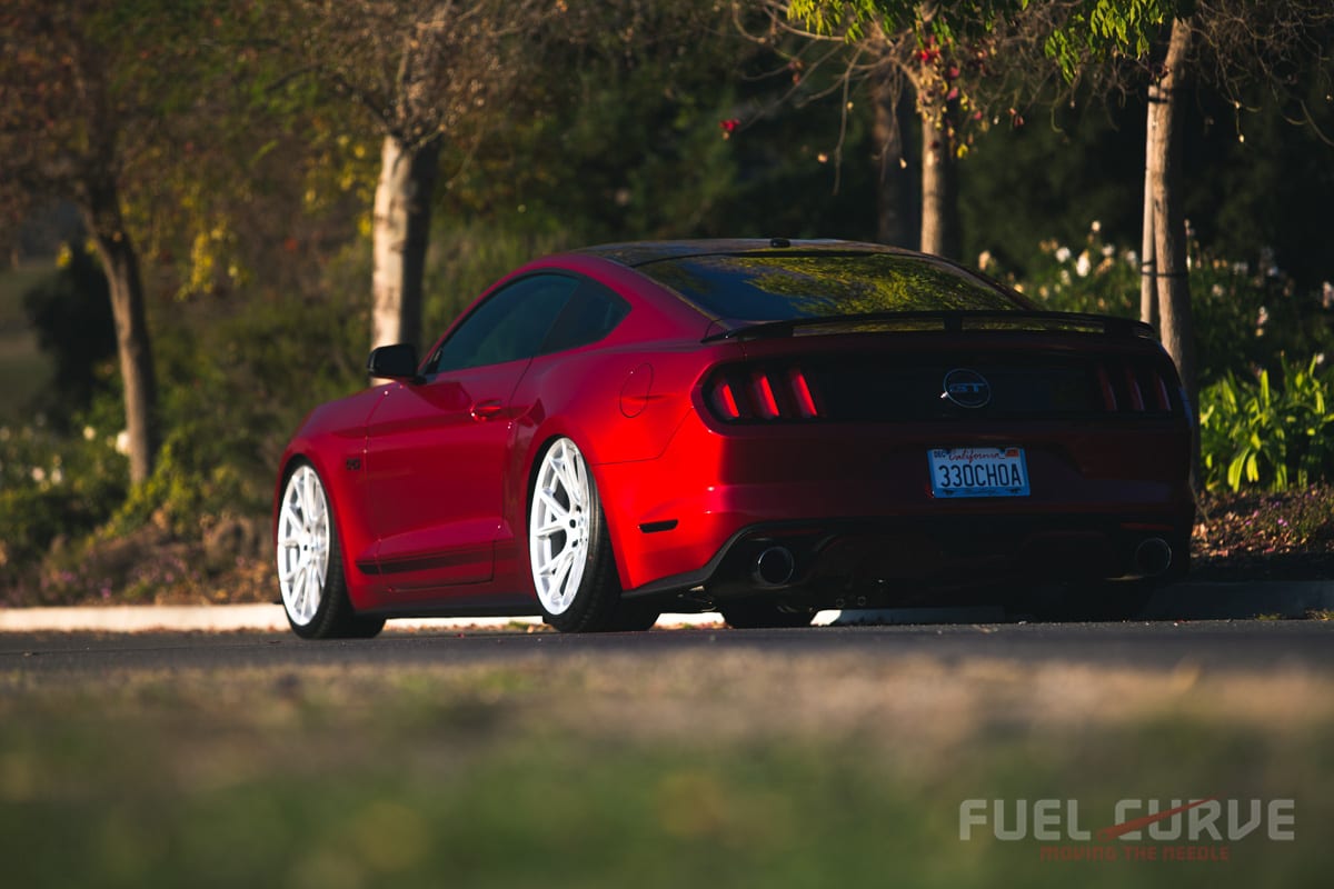 2017 Ford Mustang California Special, Mustang GT, Fuel Curve