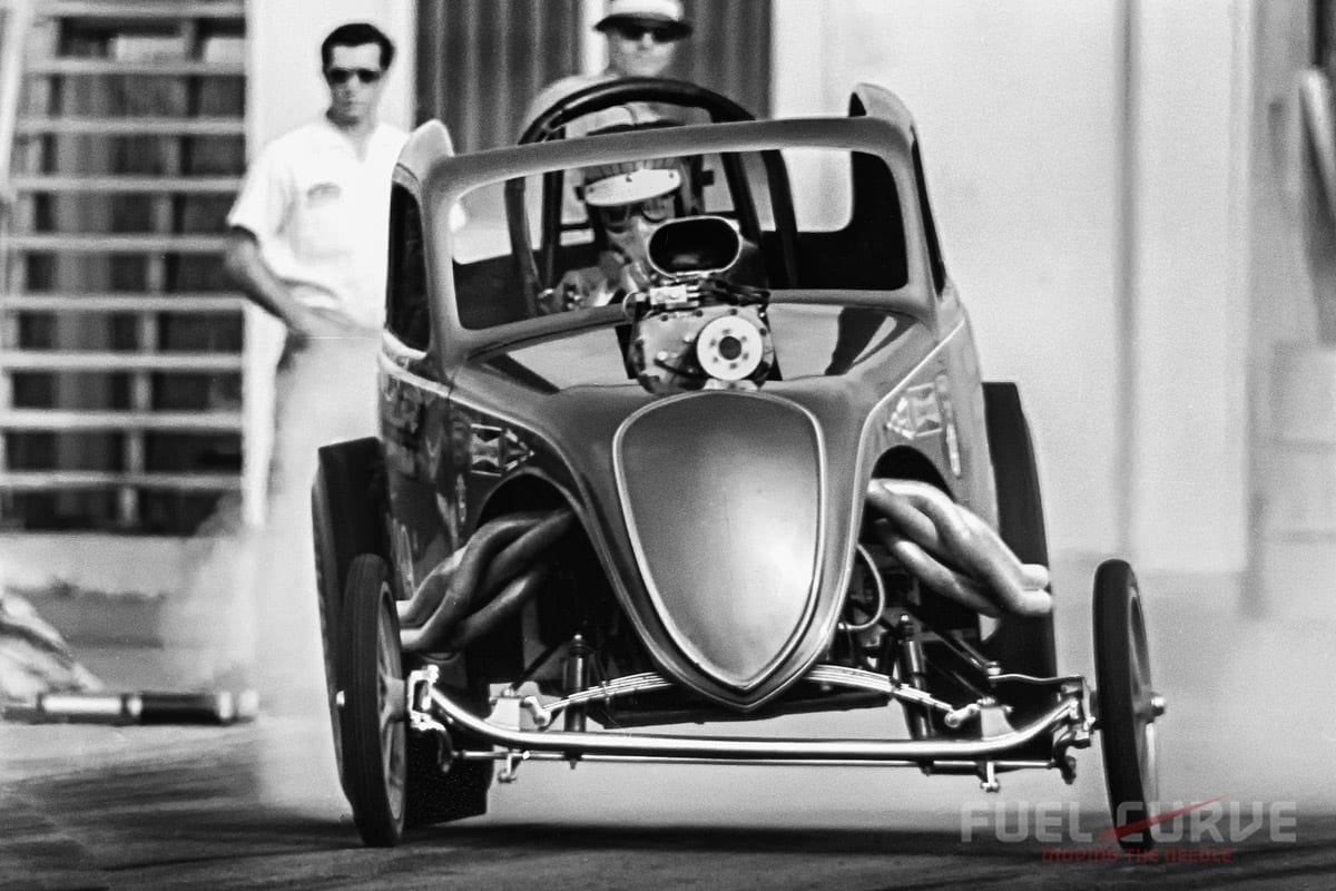 Jere Alhadeff, drag racing time capsule, fuel curve
