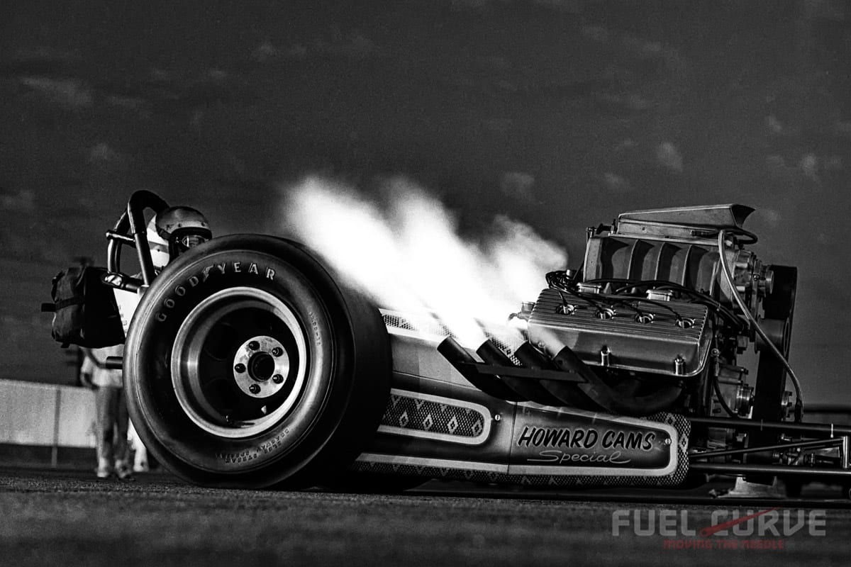 Jere Alhadeff, drag racing, top fuel, funny car, fuel curve