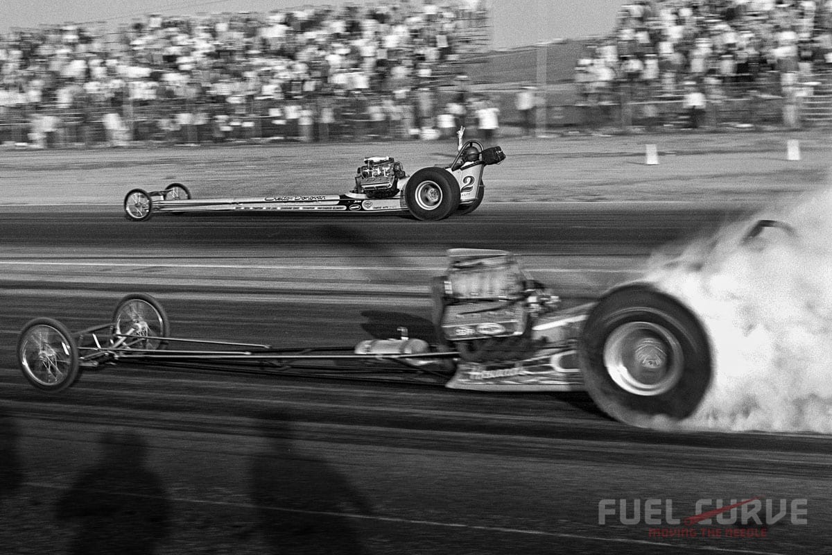 Jere Alhadeff, drag racing time capsule, fuel curve