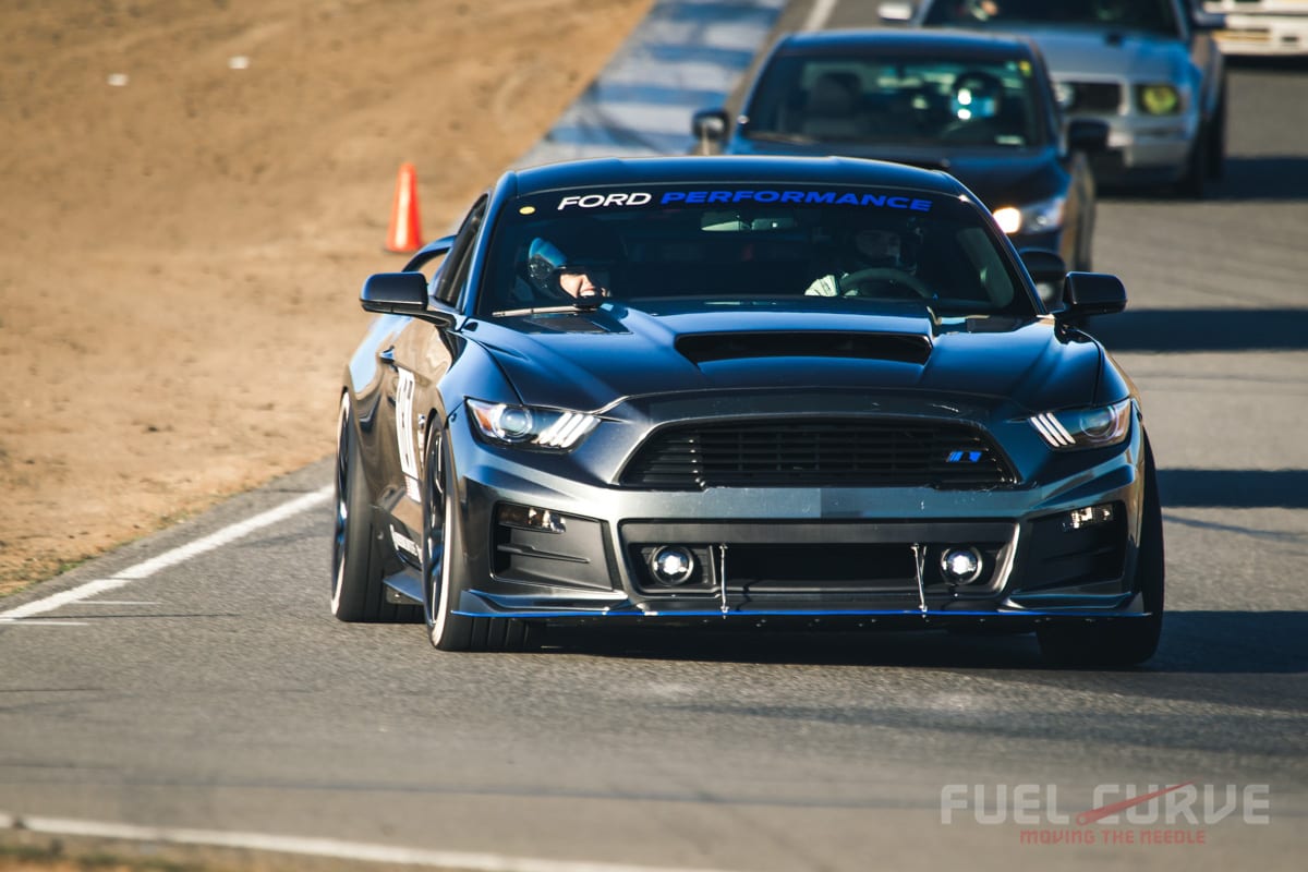 2017 Ford Mustang GT, Track Day, Fuel Curve
