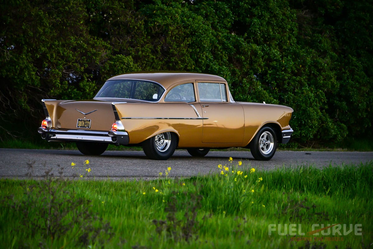 1957 Chevy 150 business coupe, Fuel Curve