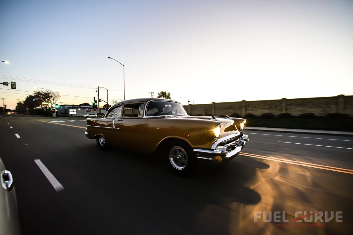 1957 Chevy 150 business coupe, Fuel Curve