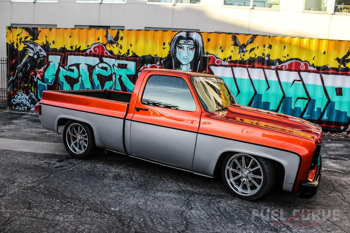 1973 Chevy C10, SEMA Battle of the Builders, Fuel Curve